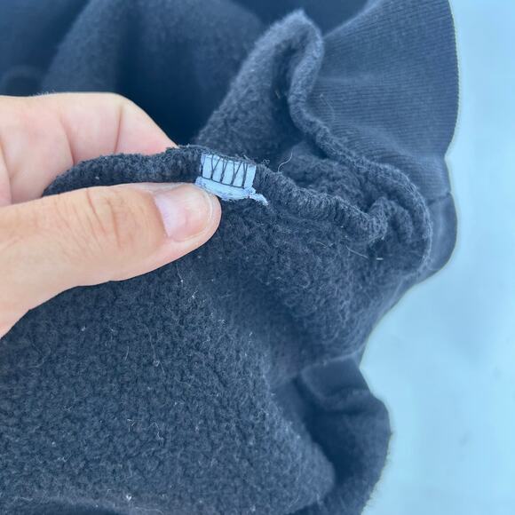 Jennifer Fisher Spell Out Oversized Black Hoodie Hoody Sweatshirt Pullover Small - Picture 11 of 11